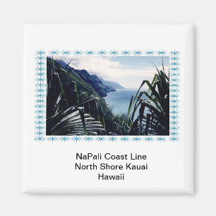 Magnet-NaPali Coast Line, Kauai, Hawaii Magnet
