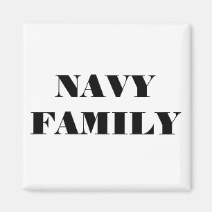 Magnet Navy Family