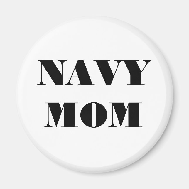 Magnet Navy Mom (Front)