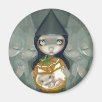 Magnet "Né d'un Citrouille"