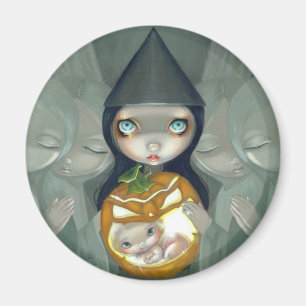 Magnet "Né d'un Citrouille"