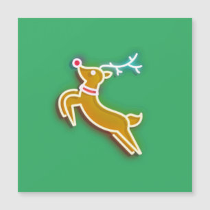 Magnet Neon Reindeer