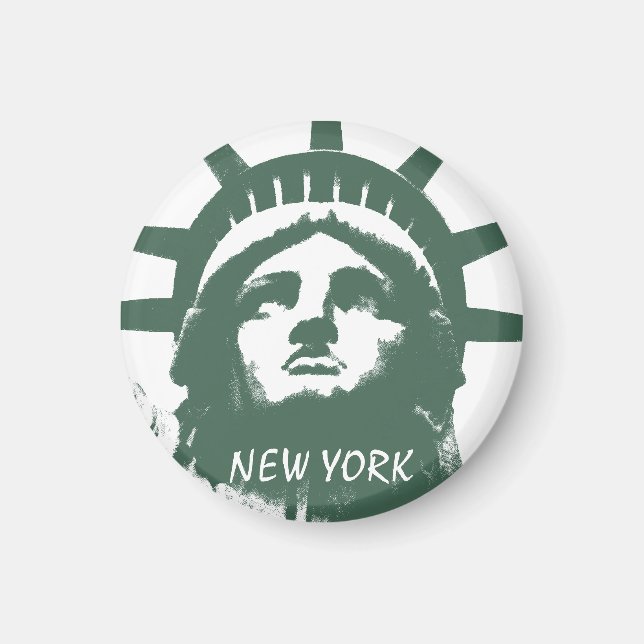 Magnet New York Frigo Magnet NY Souvenir Magnet (Devant)