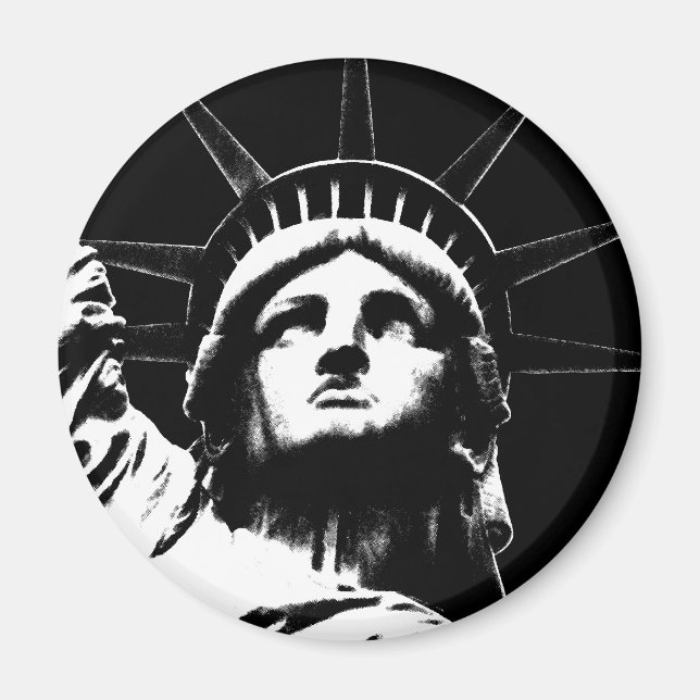 Magnet New York Frigo Magnet NY Souvenir Magnet (Devant)