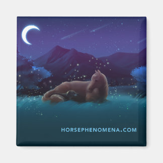 Magnet nocturne Phénomène du cheval