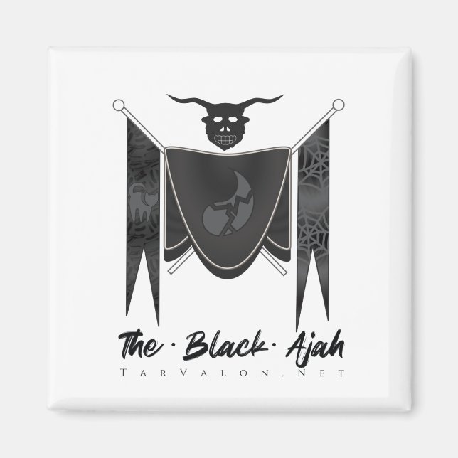 Magnet noir TarValon.Net (Devant)