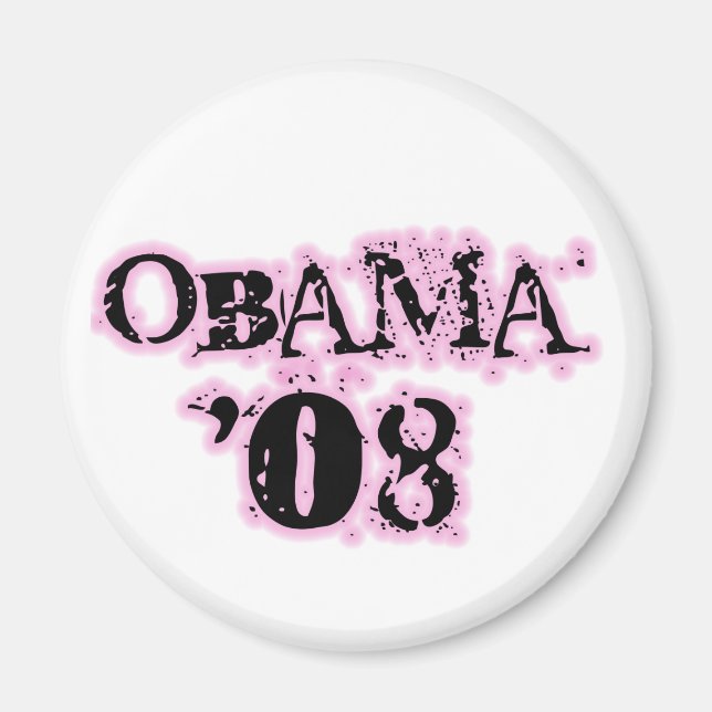 Magnet OBAMA 2008 (Devant)