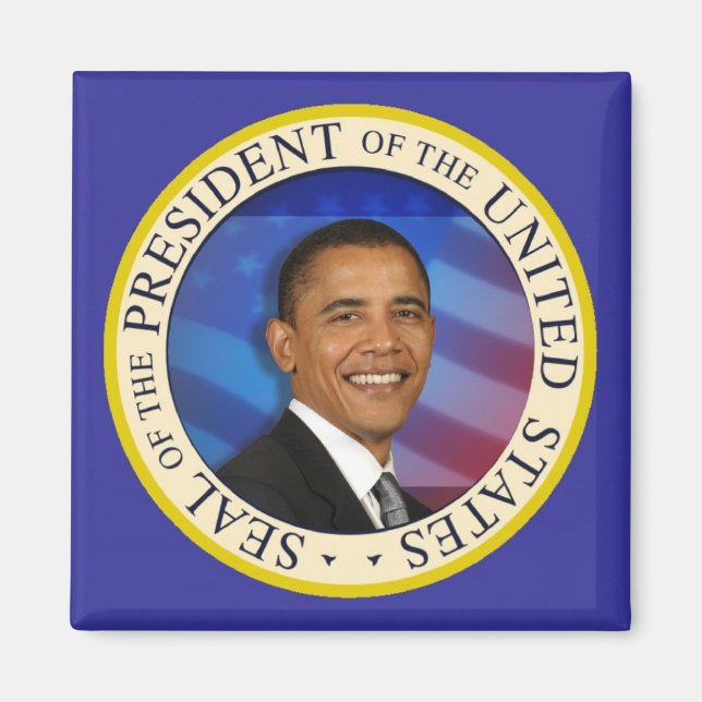 Magnet Objet de collection du président Obama (Devant)