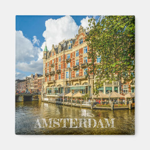 magnet of the city of Amsterdam in the Netherlands