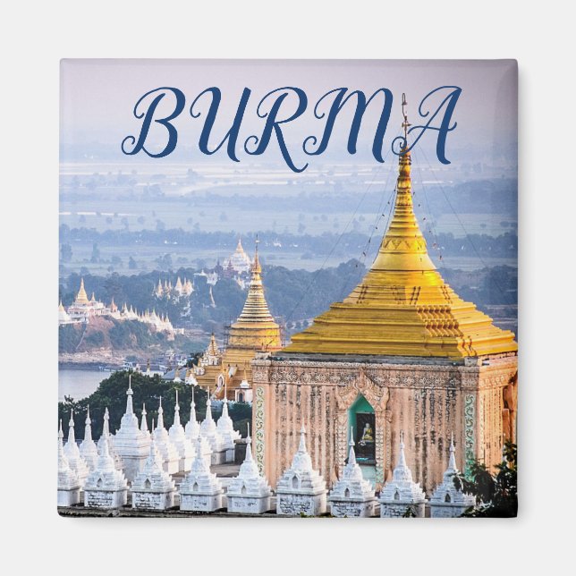 Magnet panoramique birman (Devant)