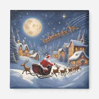 magnet père noël