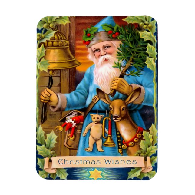 Magnet Père Noël Flex vintage (Vertical)