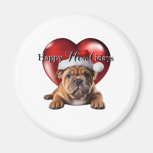 Magnet père Noël Paws (Devant)