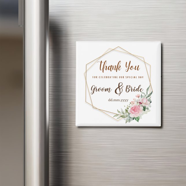 Magnet Personnalisable Faveur De Mariage Pour L'In (Créateur téléchargé)