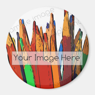 Magnet photo - Arrondi