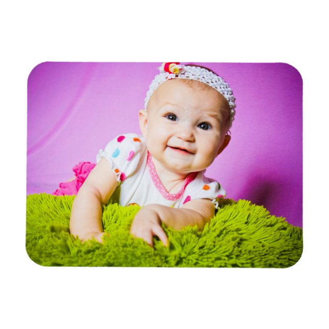 Magnet photo bébé (Horizontal)