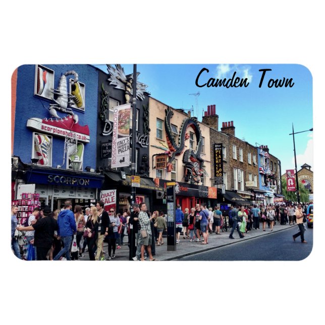 Magnet photo Camden Town 4"x6" (Horizontal)