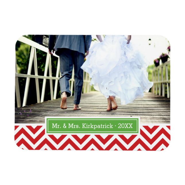 Magnet photo de Chevron Holiday (Horizontal)