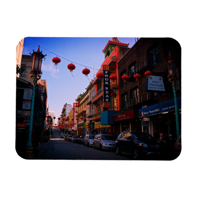 Magnet photo de San Francisco Chinatown (Horizontal)
