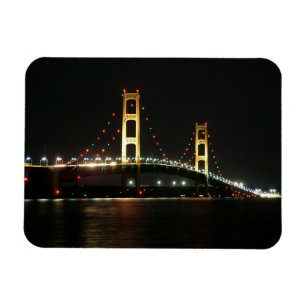 Magnet photo du pont Mackinac