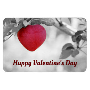 Magnet photo en forme de coeur