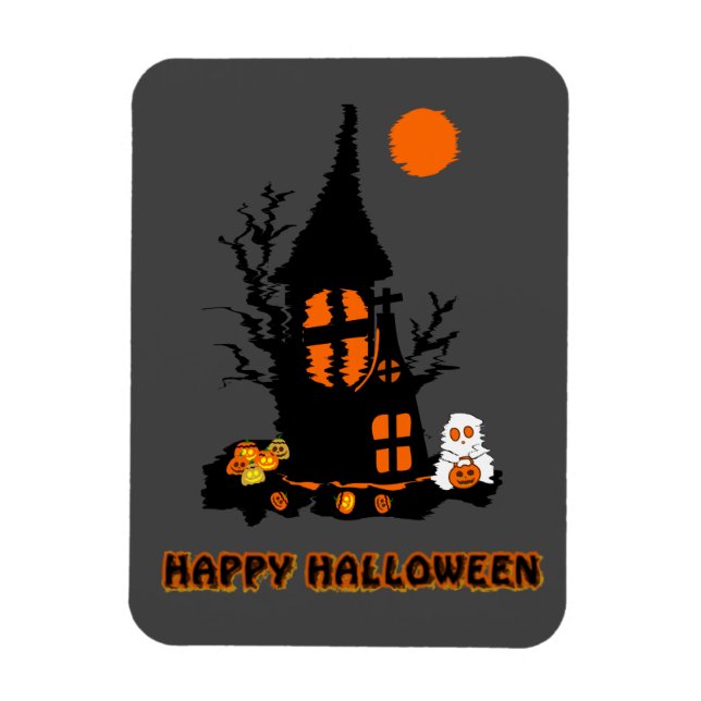 Magnet photo flexible | Bonne Halloween (Vertical)