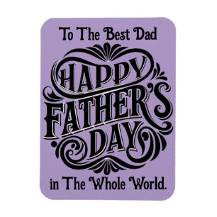 Magnet photo flexible meilleur papa