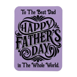 Magnet photo flexible meilleur papa
