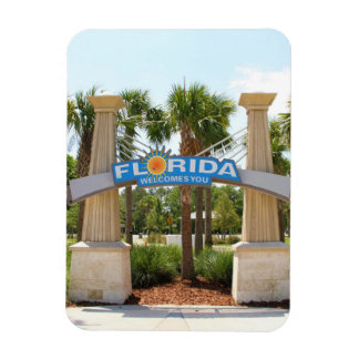Magnet, Photography of "Florida Welcomes You" Magnet