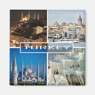magnet photomontage of Turkey - Turkey