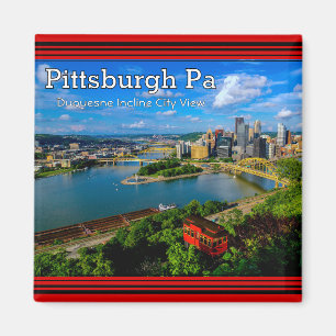 Magnet - Pittsburgh City View