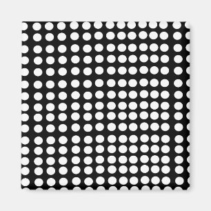 Magnet Pois blanc