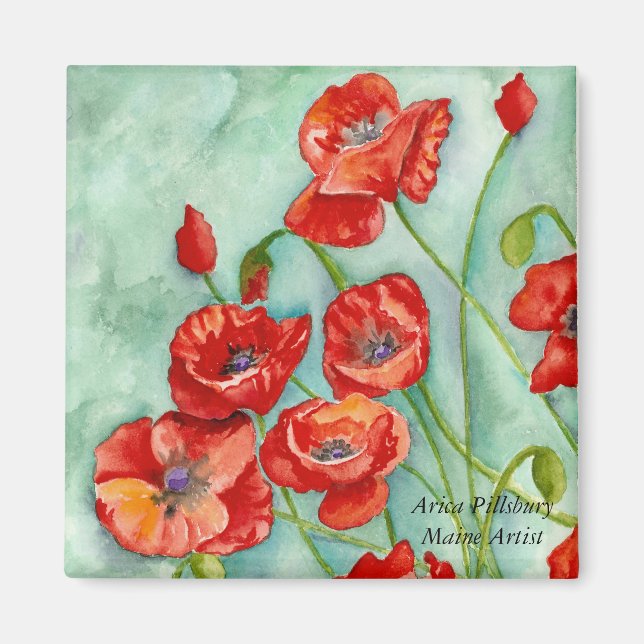 Magnet POPPY GARDEN (Devant)
