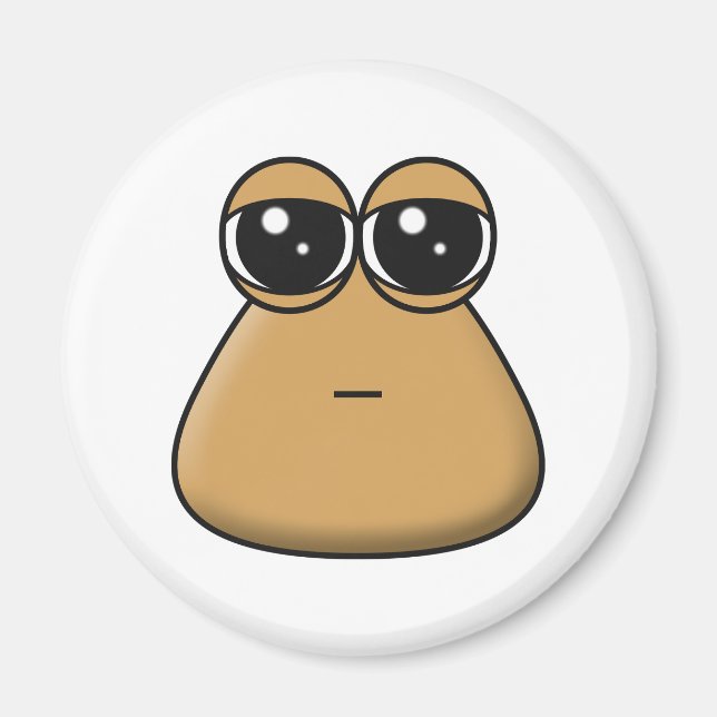 Magnet - Pou bébé triste (Devant)