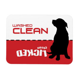 Magnet pour lave-vaisselle pour chien de chiot - N