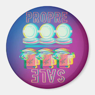 Magnet pour lave-vaisselle "Propre-Sale"
