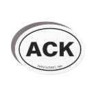 ACK Nantucket Abréviation et nom Euro Oval