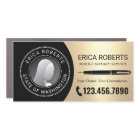 Agent de signature de notaire mobile Black & Gold 