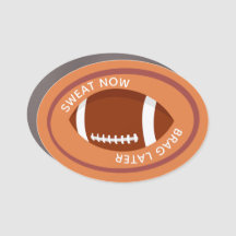 Badge de motivation de football américain
