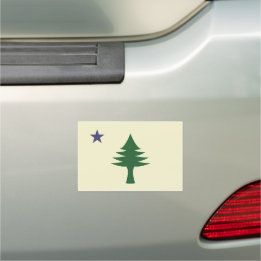 Magnet Pour Voiture Drapeau du Maine 1901
