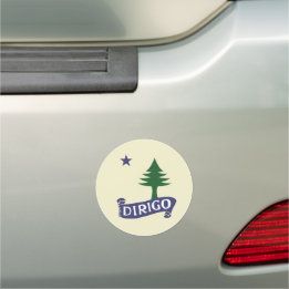 Magnet Pour Voiture Drapeau du Maine de 1901