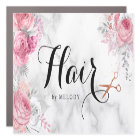 Elégante coiffeuse rose en cuivre