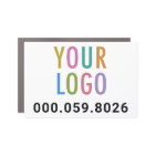 Enseigne magnétique pour voiture Logo personnalisé