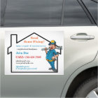 Handyman Entrepreneur Réparation à domicile Porte 