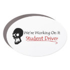 Humour du conducteur étudiant