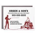 Lavage sous pression et entretien de la pelouse