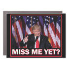 Le président Trump me manque encore