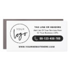 Logo d'affaires minimal promotionnel Bumper Compan