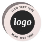 Logo simple et texte Business Blush Rose