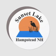 Magent rond du lac Sunset